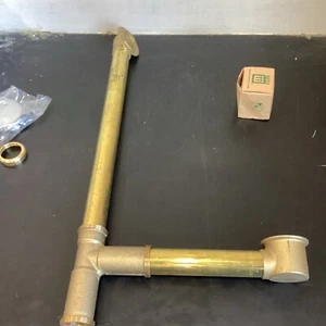 Watco Foot Actuated 24" Tub Drain Chrome Plated 551-FA-BRS-CP-NY - Picture 1 of 8