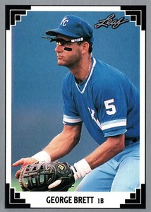 GEORGE BRETT MAJOR LEAGUE BASEBALL CARDS - PICK FROM LIST