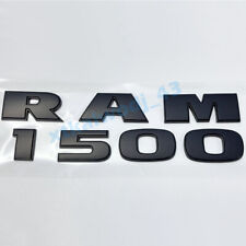 Für Dodge RAM 1500 Car Badge Kofferraum Emblem Schriftzug Aufkleber Matt Schwarz