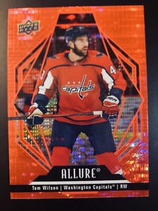2022-23 Upper Deck Allure Hockey Red Rainbow #61 Tom Wilson - Washington