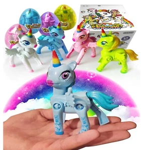 Cutest Surprise Eggs Unicorn Toys Birthday Best Gift for Kids Girls Jumbo 4 Pack - Picture 1 of 12