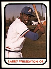 1981 TCMA Richmond Braves Larry Whisenton Richmond Braves #6