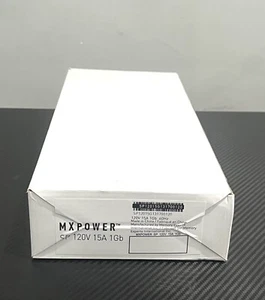 MXpower 4-Outlet Surge Protector 120V 15A 1Gb 60Hz 1800W MS001B New - Picture 1 of 5
