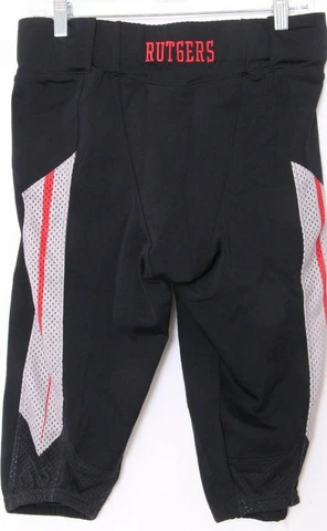 NEW Rutgers Scarlet Knights Nike Team Black Authentic Football Pants Men's L Cover