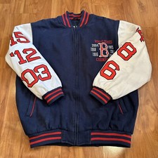 Boston Red Sox World Series Champions Varsity Jacket Size XL