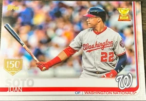 Topps Serie 1 2019 150 aniversario Rookie Cup #213 Juan Soto Nationals - Imagen 1 de 1