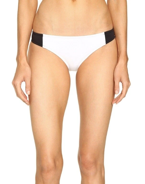 Stella McCartney 188669 Mujer Clásico Bikini Parte Inferior Traje de Baño Blanco Talla Grande Foto 1 de 3
