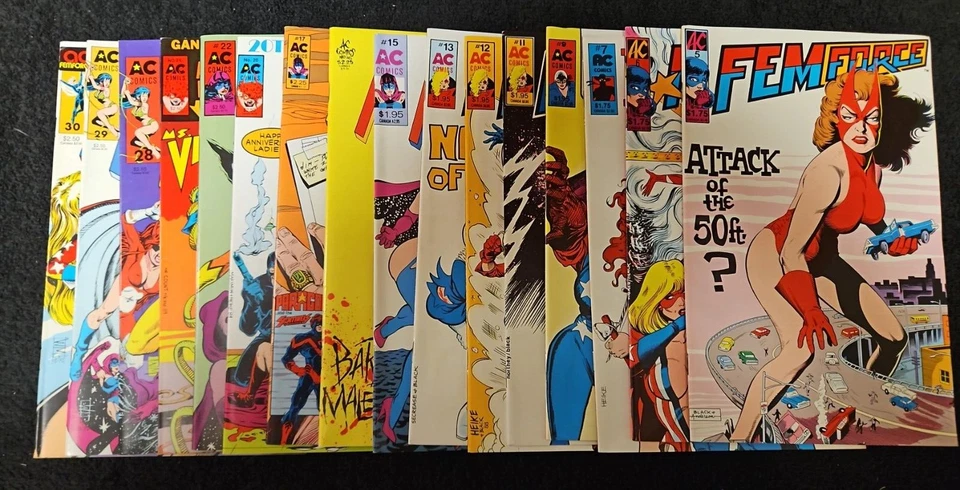 AC COMICS FEMFORCE #5-64 + ESPECIALES ¡VARIAS EDICIONES DISPONIBLES! SEXY VINTAGE Foto 1 de 1