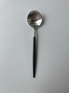 NEW Cutipol Goa Dinner Spoon Black Genuine Product - Picture 1 of 9