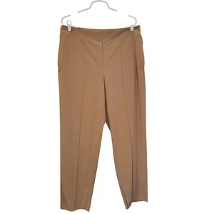 Pantalones Athleta Talla 16 Tostados Brooklyn Heights Bolsillos Ajustados Embalables Viaje Atlético - Imagen 1 de 6