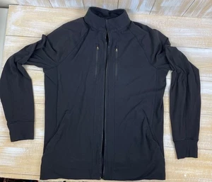 Chaqueta Lululemon Surge Para Hombre XL Negra Calce Clásico Elastizada Informal *LEER - Imagen 1 de 13