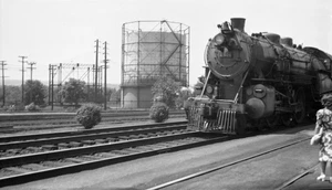 Steam Locomotive 115 4-6-2 Railroad where? Negative 1227 - Picture 1 of 1