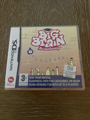 Big Brain Academy - NINTENDO DS 3DS PAL UK FREE POST Puzzle Game Educational, A - Image 1 of 3