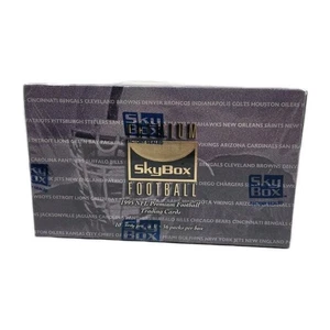 1995 Skybox Premium Football Hobby Box Factory Sealed 36 Wax Packs - Picture 1 of 6