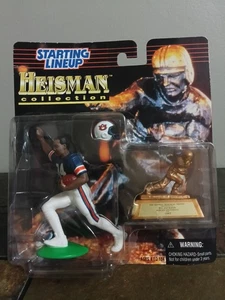 🏈 1997 Kenner Starting Lineup Heisman Collection BO JACKSON Auburn University - Picture 1 of 22