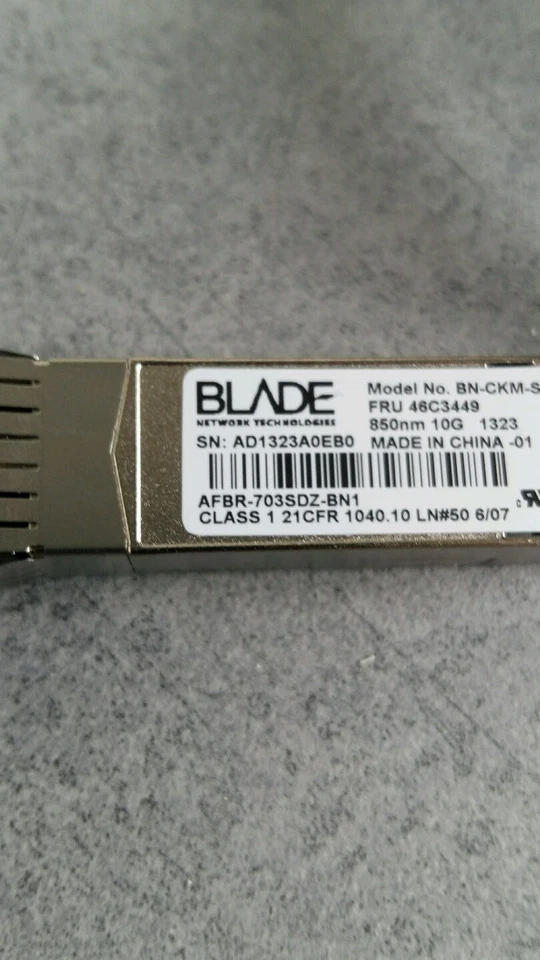 IBM GBIC-Module 10GBASE-SR 10GbE 850nm SFP+ - 46C3449  46c3448  - Bild 1 von 1