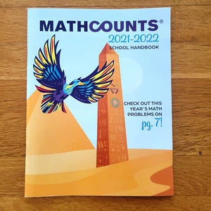 Mathcounts School Competition Handbook 2021-2022 New Math Counts - Picture 1 of 8