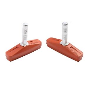 Kool Stop Flatland "City" Cantilever Brake Pads - Salmon - Sold In Pairs
