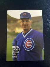 Mark Grace Chicago Cubs #4 1989 Baseball's Best One RARE Oddball