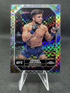 2024 Topps Chrome UFC Henry Cejudo X-Fractor #73 - Picture 1 of 2