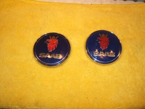 Saab 2006 9 5 sedan front Hood , rear trunk plastic OEM 1 set of 2 Emblems only - Bild 1 von 12