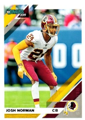2019 Donruss #152 Josh Norman - Image 1 of 2