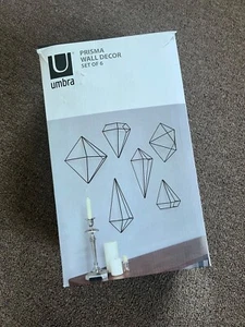 Umbra Prisma Wall Décor – Modern Geometric Wall Sculptures - Picture 1 of 3