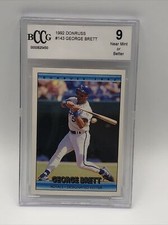 1992 Donruss George Brett  (HOF) (#143) BCCG 9