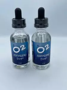 2 Oxygen 02 Liquid Drops Promotes Healthy Stabilized Cellular Energy Levels - Picture 1 of 3