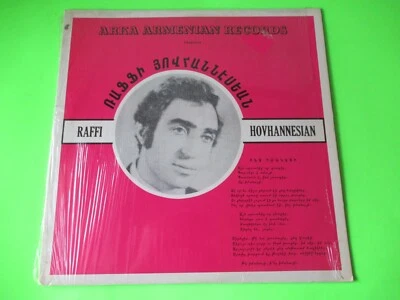 RAFFI HOVHANNESIAN LP ARMENIAN ARKA RECORDS - Image 1 of 2