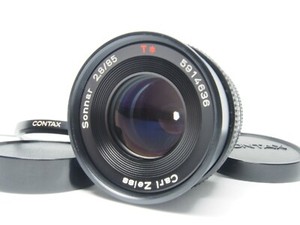 [EXC+++++] Contax Carl Zeiss Sonnar T* 85mm F/2.8 AEG MF Lens From Japan