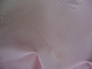 DESIGNER STOFF HELLROSA WASCHBAR POLYESTER MOIRÉ 5yds - Bild 1 von 1