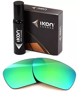 Lente de repuesto polarizada IKON para espejo Costa Del Mar Blackfin verde esmeralda - Imagen 1 de 8