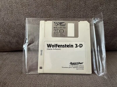 Wolfenstein 3D Shareware - 3,5” Floopy Disk Edition - Image 1 of 2