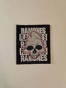 Ramones Embroidered Patch / Iron On Embroidery Of American Punk Rock Band  - Picture 1 of 3