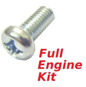 Suzuki AP50 1970's Moped - Full Engine Covers Kit - BZP Philips Head Screws - Picture 1 of 1