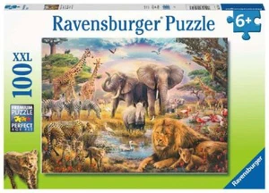 Rompecabezas infantil Ravensburger XXL 100 piezas sabana africana | rompecabezas infantil - Imagen 1 de 2