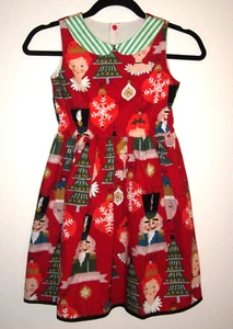 The Nutcracker Christmas Girls Size 8 Dress Handmade by Krazykidlets - Picture 1 of 2