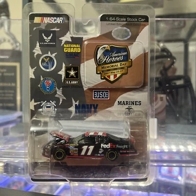 Denny Hamlin #11 FedEx American Hero 2007 Monte Carlo SS Limited Edition 🔥RARE - Image 1 of 4
