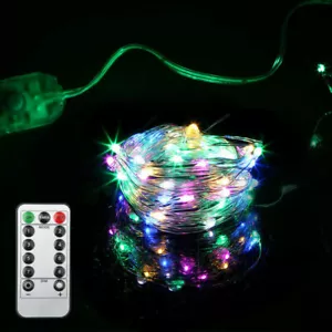 200 LED DIY Micro Copper Wire Fairy String Lights Party Xmas Decor USB Plug In - Picture 1 of 16
