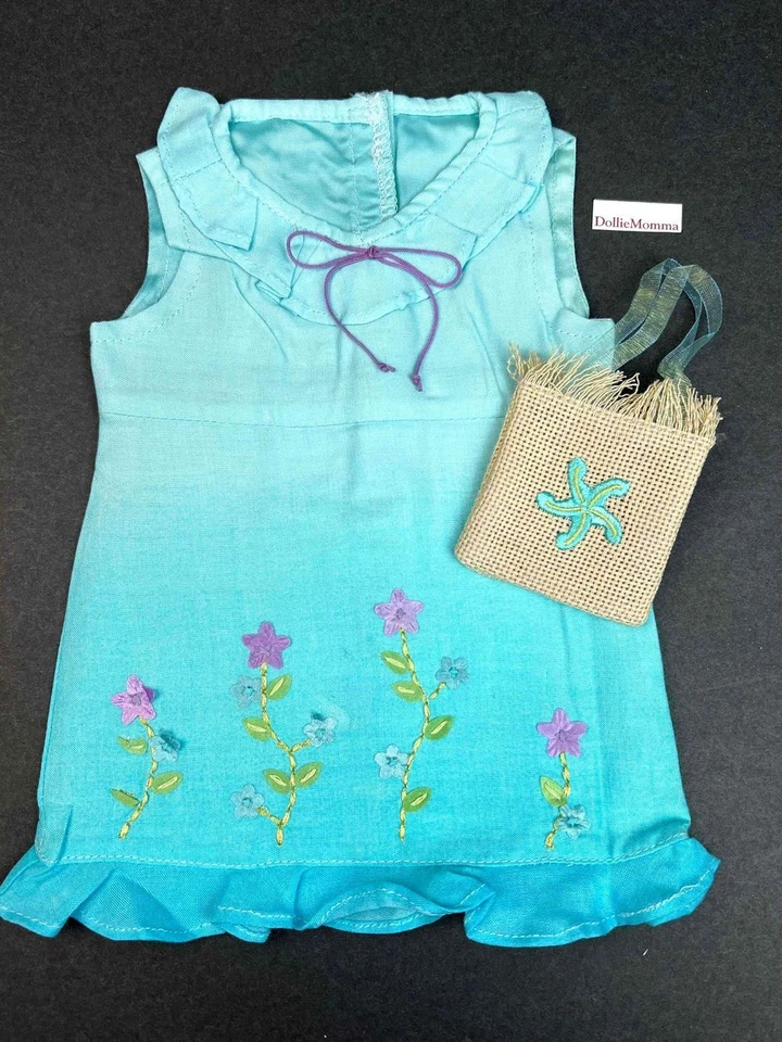 American Girl of the Year 2003 Kailey Meet Dress w Beach Bag accessory Retired - Image 1 of 4