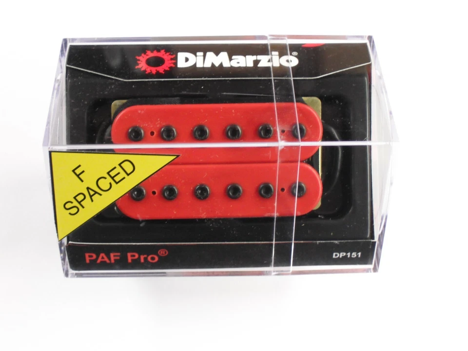 DiMarzio F-spaced PAF Pro Humbucker Red DP 151 - Image 1 of 1