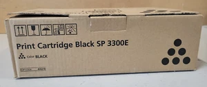 Toner Ricoh SP 3300E Schwarz 406218 Neu OVP A-Ware Original Aficio SP 3300 MwSt. - Afbeelding 1 van 5