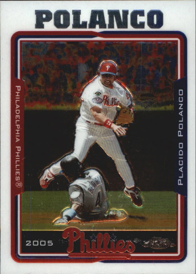 2005 Topps Chrome Baseball Card Pick 1-244 - Image 1 of 1