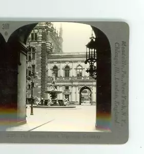 B2435 Keystone 33226 The Rathaus Court Hamburg Germany D - Foto 1 di 2