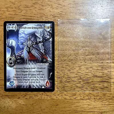 🐉 Warlord Al'drich von Grossynkiir Dragon Lord Dragonlord Saga of the Storm CCG - Image 1 of 4