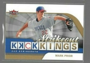 2006 Ultra Strikeout Kings Mark Prior #SOK8 Cubs