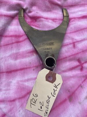 HORQUILLA SELECTORA TRIUMPH 128067 TR3B-6, STAG Y DOLOMITE SPRINT 1ª y 2ª marcha Foto 1 de 4