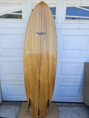 TABLA DE SURF RARA 6' 10" Surf Tech Randy French Soul Fish serie MADERA  Foto 1 de 4