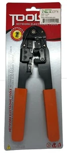 NETcom Metal Modular crimping Tool For Terminating (8P8C). - Picture 1 of 3